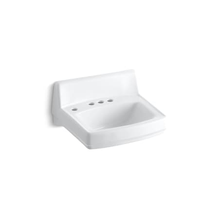 Kohler Greenwich 20X18 Lav 4Cc, No Overflow/Lh 2032-NL-0